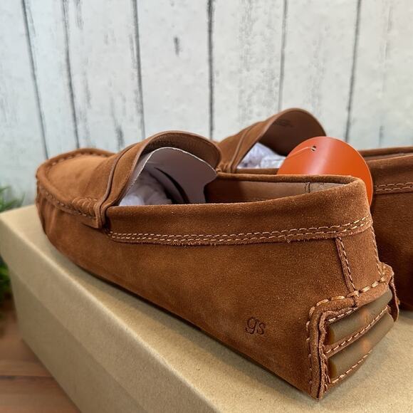 Gentle Souls Mateo Suede Driver Penny Loafer Size 8.5 - Picture 6 of 12